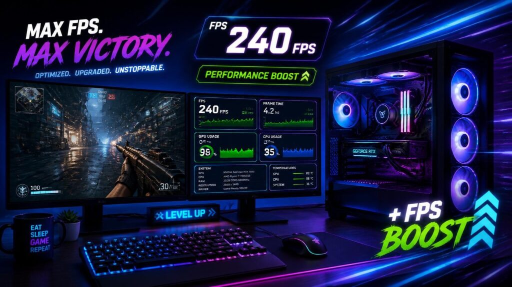 how to boost fps and reduce lag