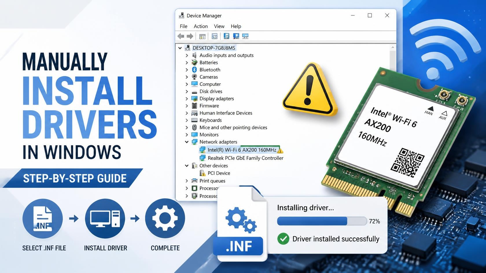 How to Install Missing Drivers Manually on Windows (2026 Guide)